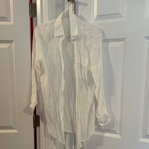 White Button-Up Shirt